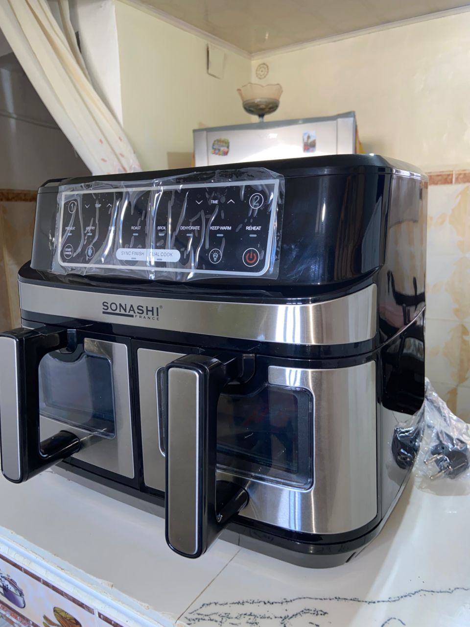 مقلاة هوائية رقمية Sonashi