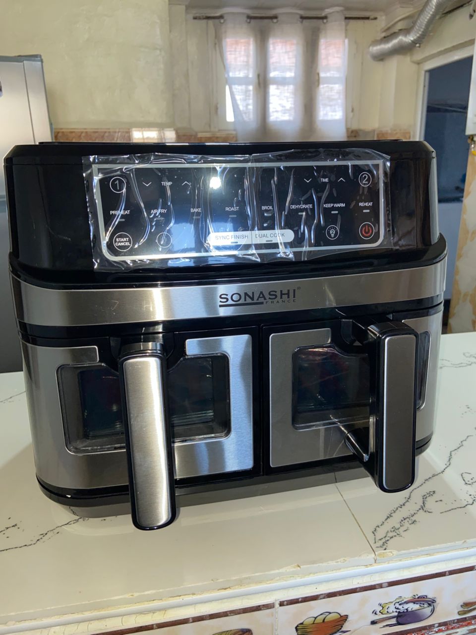 مقلاة هوائية رقمية Sonashi