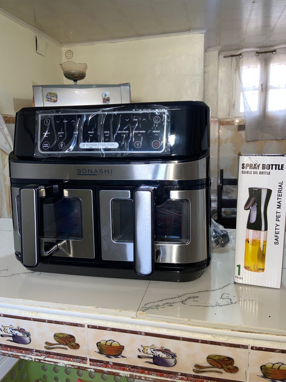 مقلاة هوائية رقمية Sonashi